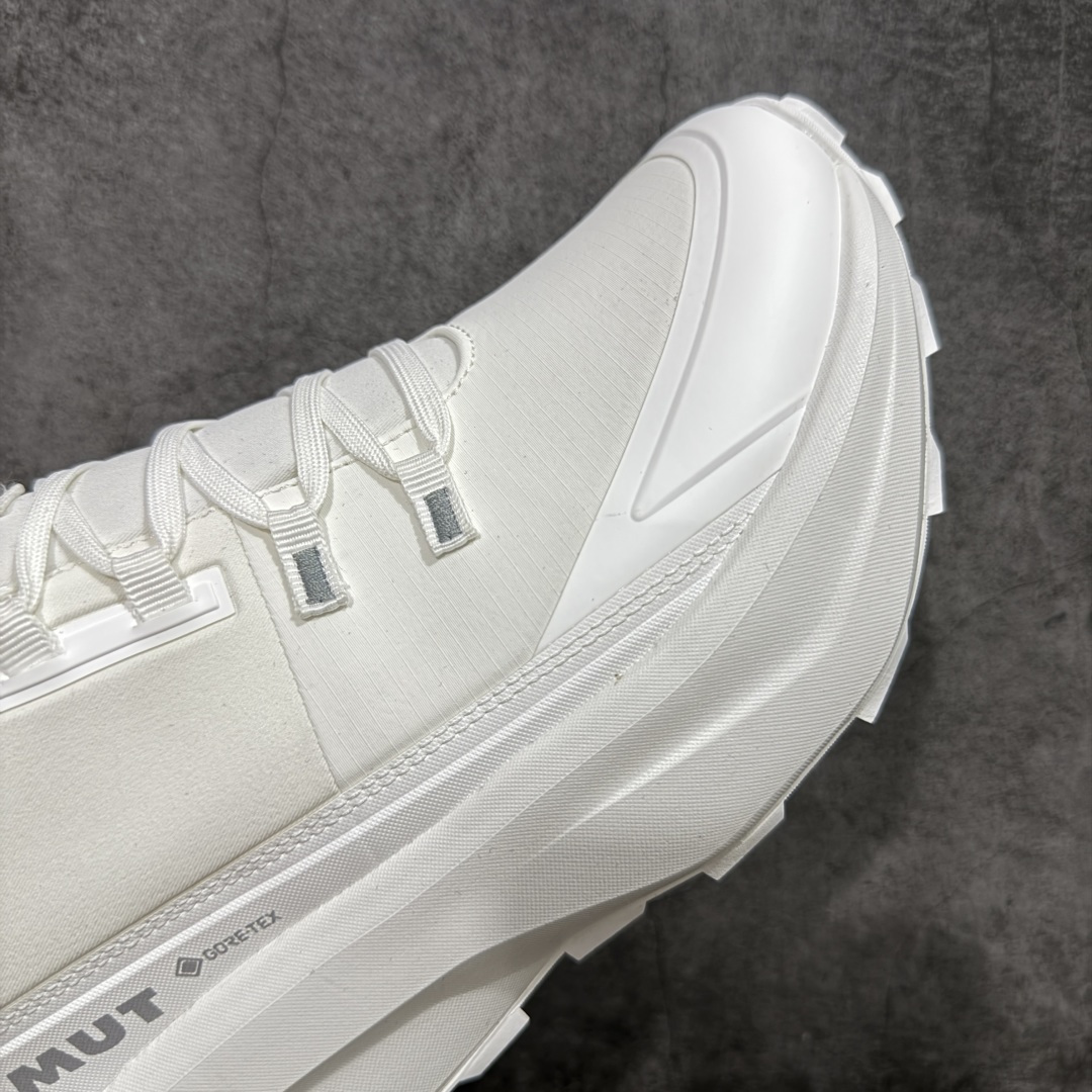 【莞产版本】MAMMUT猛犸象 Aenergy 舒适时尚 耐磨防滑 低帮 徒步鞋 男款 白色轻量化舒适性