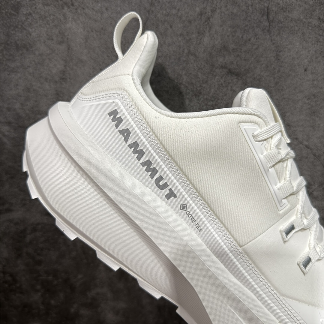 【莞产版本】MAMMUT猛犸象 Aenergy 舒适时尚 耐磨防滑 低帮 徒步鞋 男款 白色轻量化舒适性