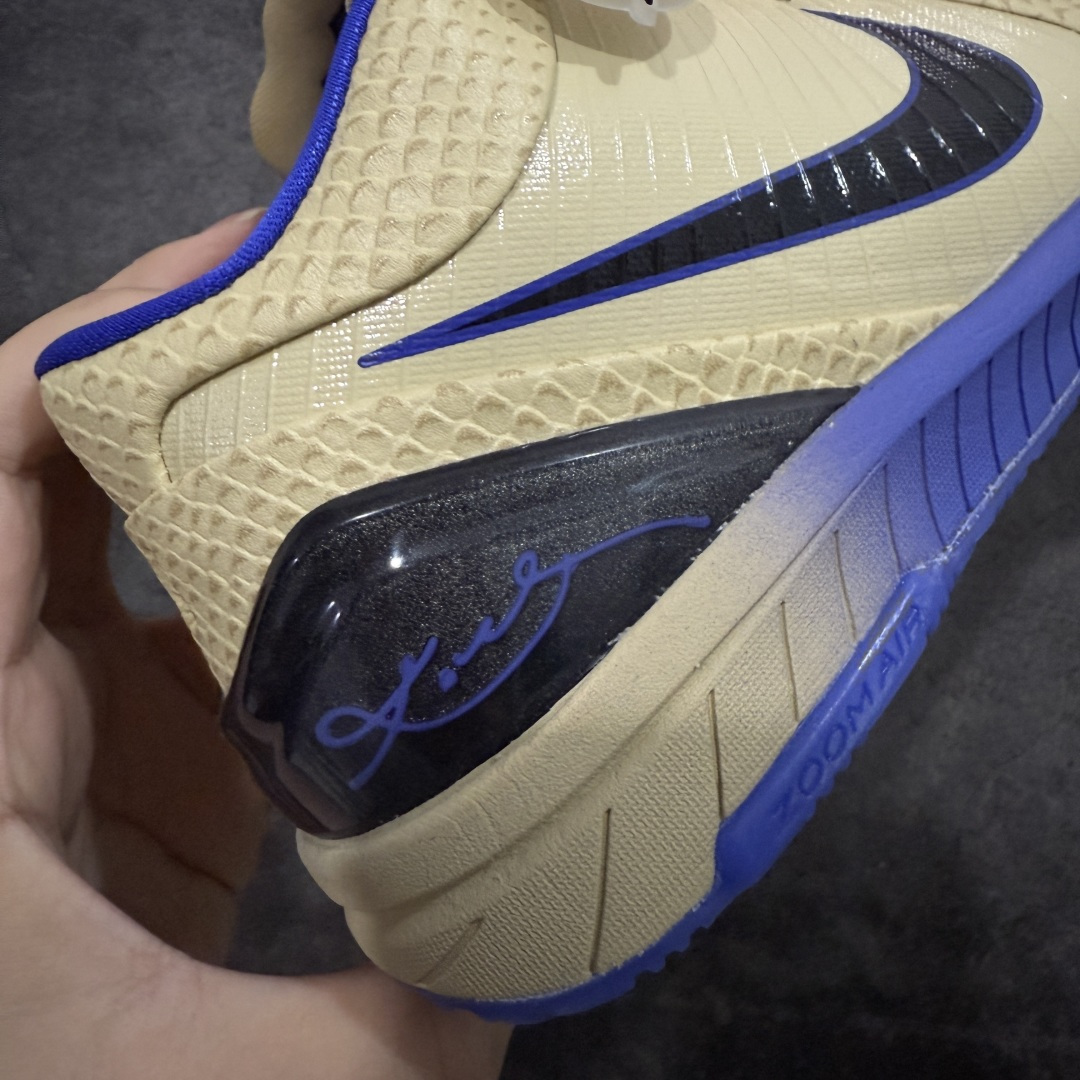 【纯原】NK Zoom Kobe 4 FC 科比四代 巴塞罗那 金黑紫 IM2532-701 历时半年 
