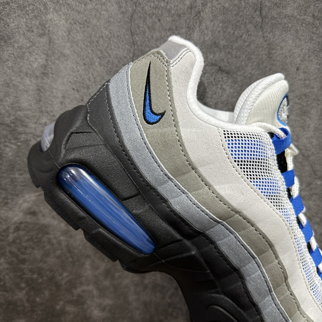 图片[7]-【GX绿x版本】Nike Air Max 95 复古减震气垫跑鞋 黑灰蓝 IM7410-100  外贸顶级专供 全部配色原鞋原尺码开发生产 极致还原 一眼ZP既视感  尺码：40 40.5 41 42 42.5 43 44 44.5 45 45.5 46 47.5 48.5-选品中心