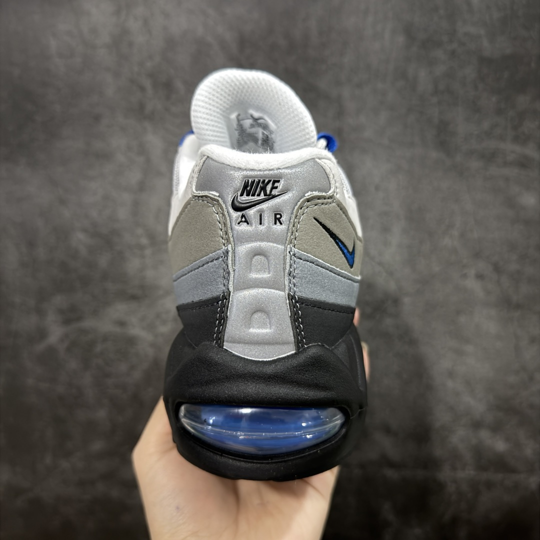 图片[4]-【GX绿x版本】Nike Air Max 95 复古减震气垫跑鞋 黑灰蓝 IM7410-100  外贸顶级专供 全部配色原鞋原尺码开发生产 极致还原 一眼ZP既视感  尺码：40 40.5 41 42 42.5 43 44 44.5 45 45.5 46 47.5 48.5-选品中心