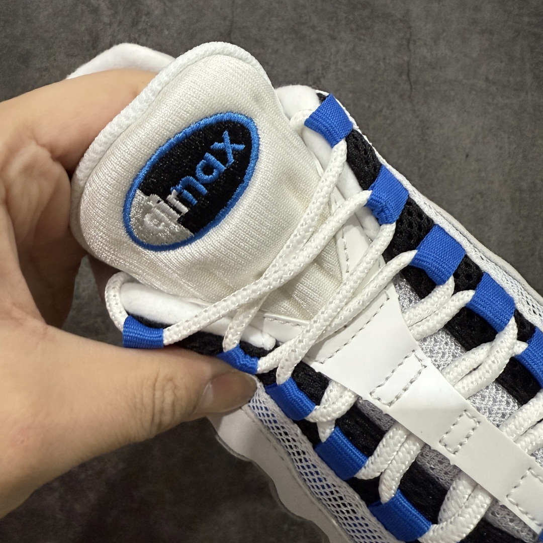 图片[6]-【GX绿x版本】Nike Air Max 95 复古减震气垫跑鞋 黑灰蓝 IM7410-100  外贸顶级专供 全部配色原鞋原尺码开发生产 极致还原 一眼ZP既视感  尺码：40 40.5 41 42 42.5 43 44 44.5 45 45.5 46 47.5 48.5-选品中心