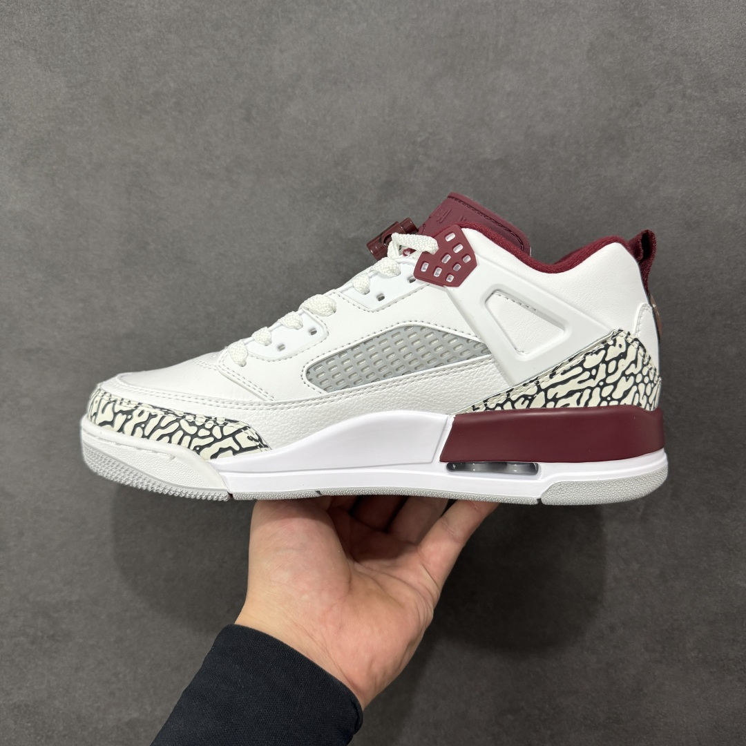 图片[2]-【PP特价】Jordan Spizike Low AJ 乔丹合体元素 文化休闲板鞋 #整双鞋在 Air Jordan 5 Low 廓形的基础上，通过加入 AJ3 的爆裂纹和鞋底设计、AJ6 的鞋舌和鞋带束扣、AJ4 的鞋侧三角稳定贴片和鞋带孔等 货号： FQ1759-106 尺码：36 36.5 37.5 38 38.5 39 40 40.5 41 42 42.5 43 44 44.5 45 编码：GQB190200-选品中心