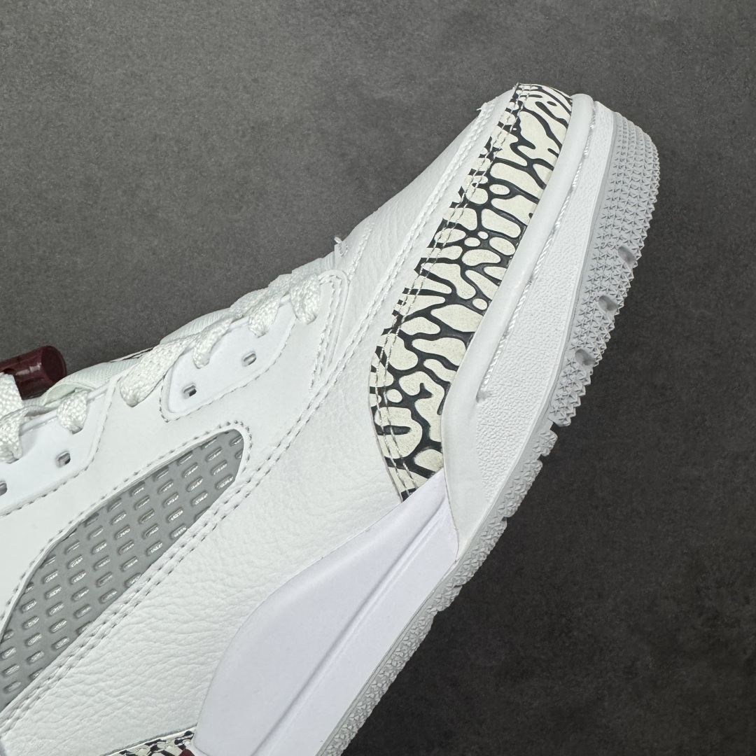 图片[5]-【PP特价】Jordan Spizike Low AJ 乔丹合体元素 文化休闲板鞋 #整双鞋在 Air Jordan 5 Low 廓形的基础上，通过加入 AJ3 的爆裂纹和鞋底设计、AJ6 的鞋舌和鞋带束扣、AJ4 的鞋侧三角稳定贴片和鞋带孔等 货号： FQ1759-106 尺码：36 36.5 37.5 38 38.5 39 40 40.5 41 42 42.5 43 44 44.5 45 编码：GQB190200-选品中心