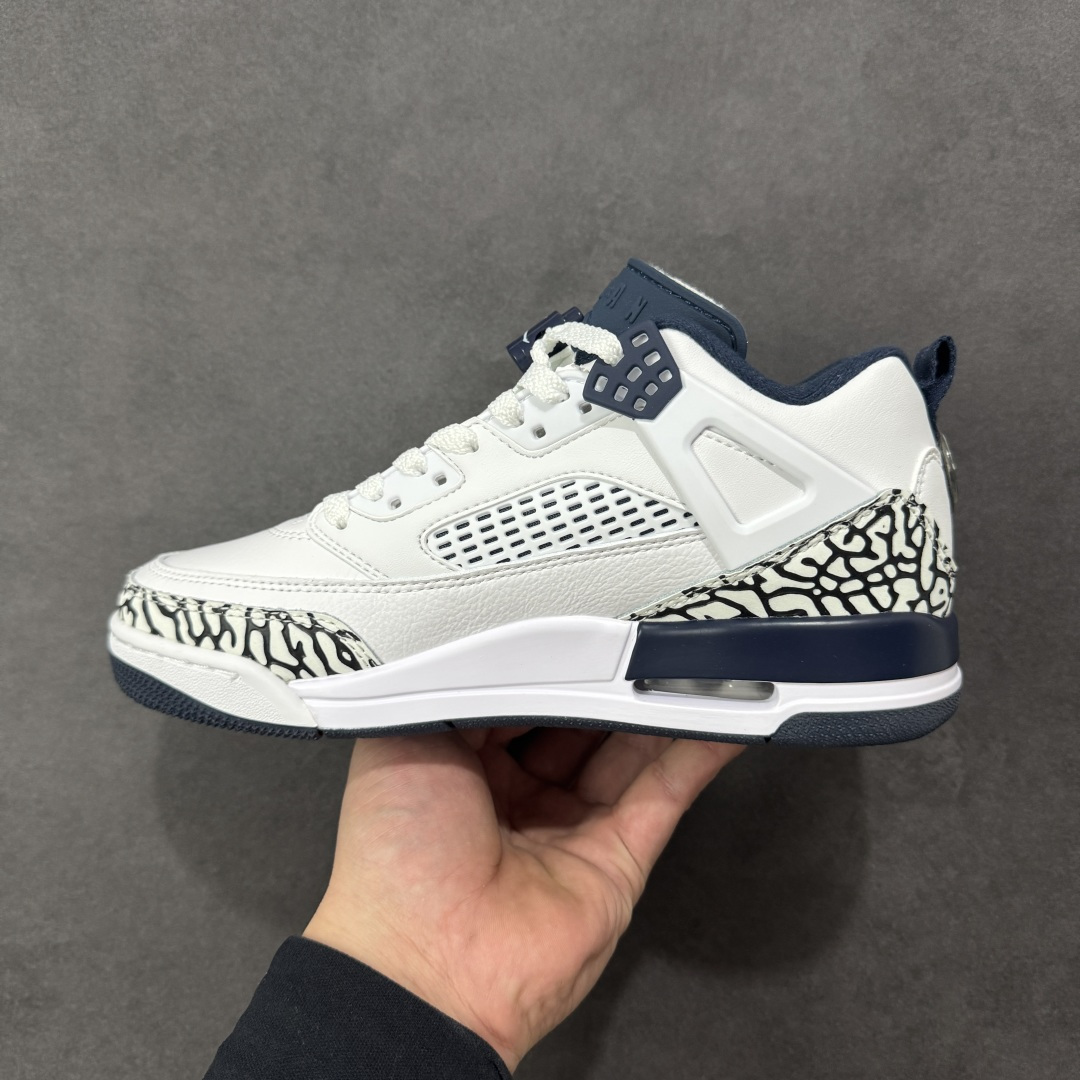 图片[2]-【PP特价】Jordan Spizike Low AJ 乔丹合体元素 文化休闲板鞋 #整双鞋在 Air Jordan 5 Low 廓形的基础上，通过加入 AJ3 的爆裂纹和鞋底设计、AJ6 的鞋舌和鞋带束扣、AJ4 的鞋侧三角稳定贴片和鞋带孔等 货号： FQ1759-104 尺码：36 36.5 37.5 38 38.5 39 40 40.5 41 42 42.5 43 44 44.5 45 编码：GQB190200-选品中心