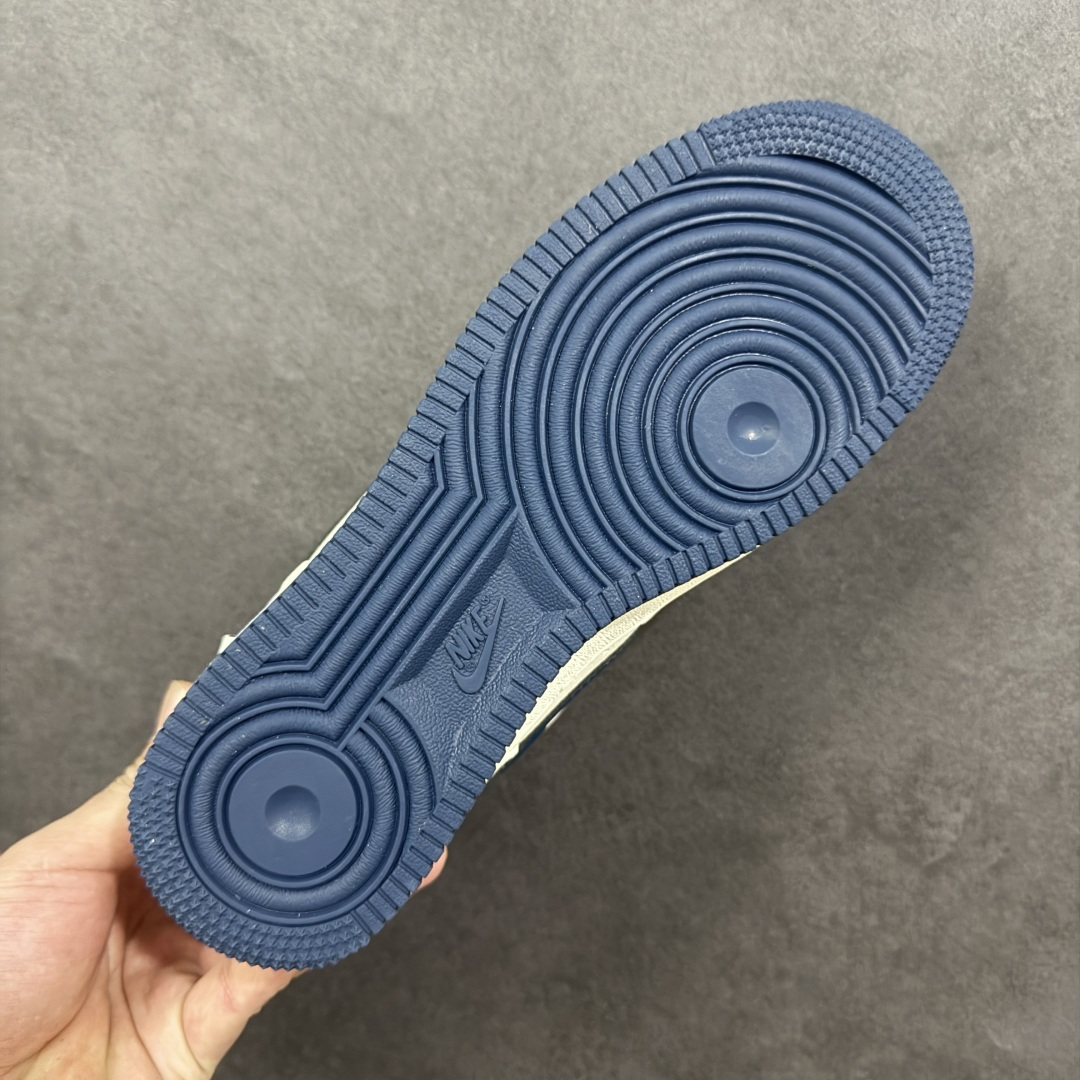 【纯原】Nike Air Force 1'07 Low 耐克压纹 米白深蓝树纹 空军一号低帮休闲板鞋 S