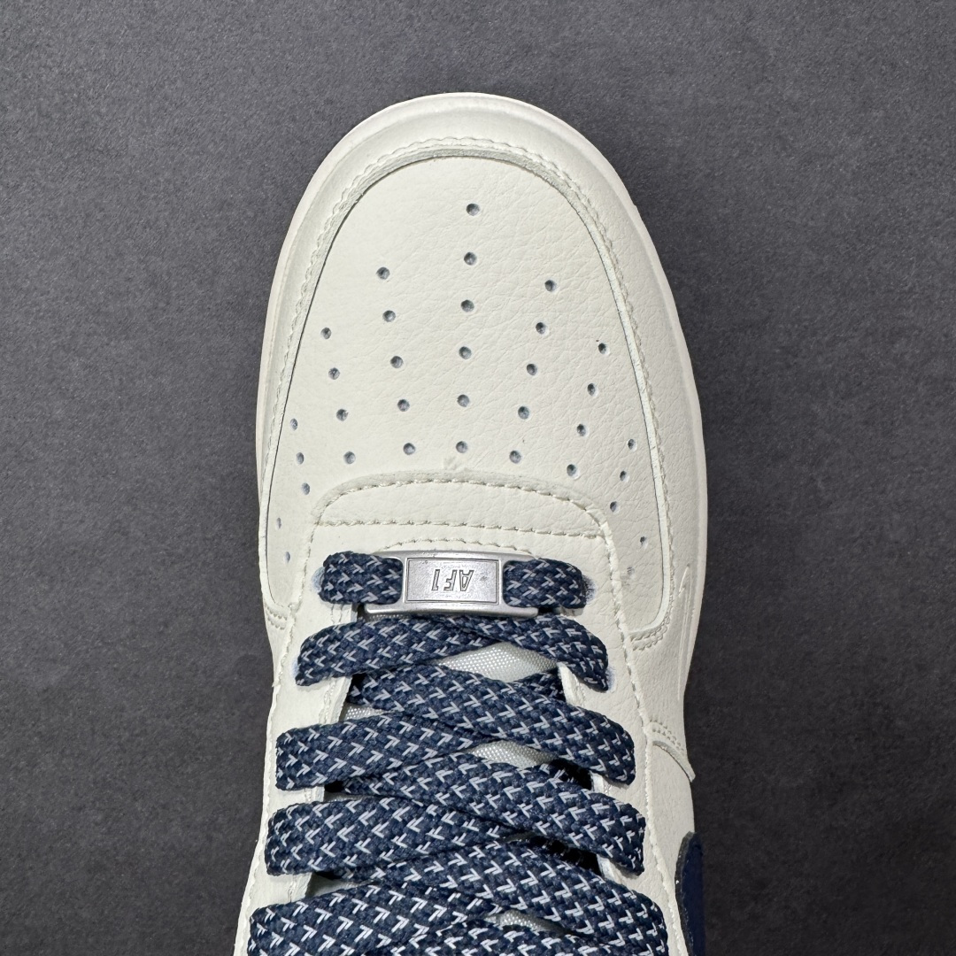 【纯原】Nike Air Force 1'07 Low 耐克压纹 米白深蓝树纹 空军一号低帮休闲板鞋 S
