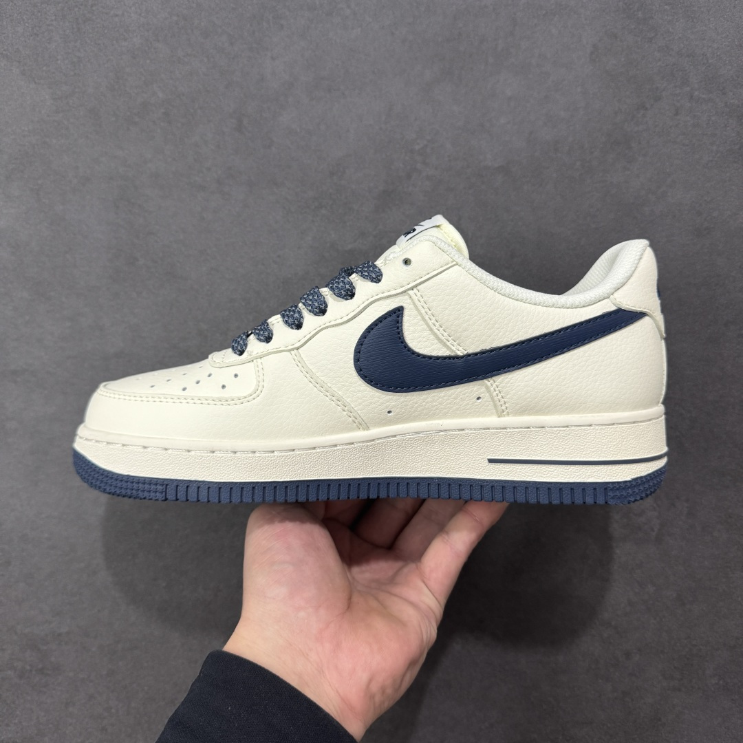 【纯原】Nike Air Force 1'07 Low 耐克压纹 米白深蓝树纹 空军一号低帮休闲板鞋 S