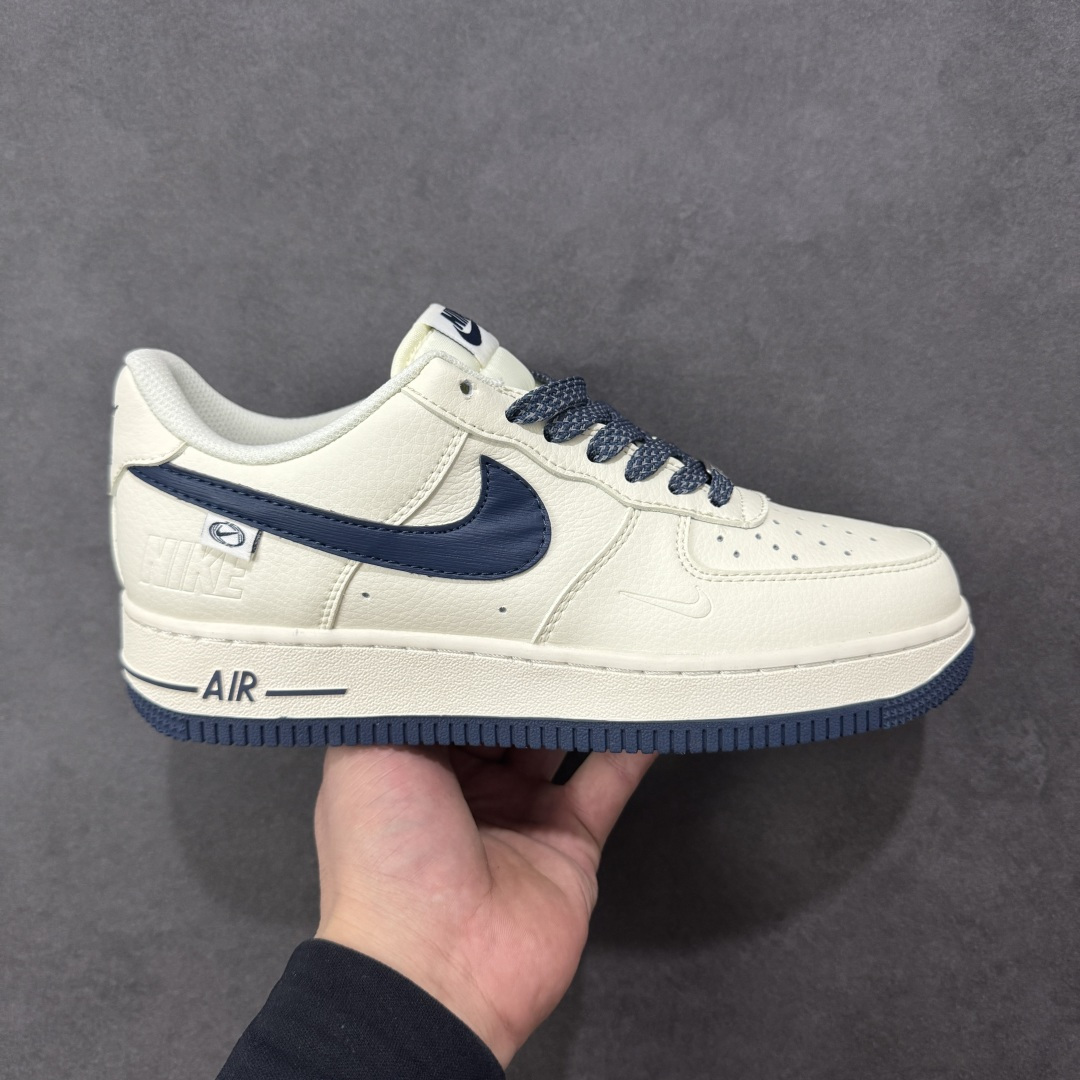 【纯原】Nike Air Force 1'07 Low 耐克压纹 米白深蓝树纹 空军一号低帮休闲板鞋 S
