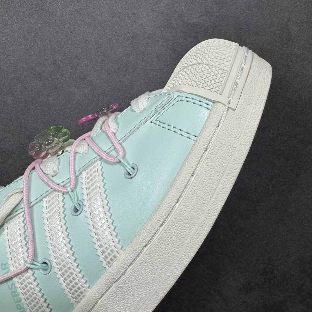 图片[5]-【GX版本】Adidas Originals Superstar II全新配色 贝壳头休闲板鞋 独家控货 平台正单 全鞋百分百原材料 全鞋电脑针车 Logo针车间距针数原版一致 皮料切割冲裁零瑕疵 原鞋一致含胶量大底 原盒中文内外标 大几率过验 不对比市面只对比原鞋 只服务最高端市场 货号：JR1333 尺码：35-40-选品中心