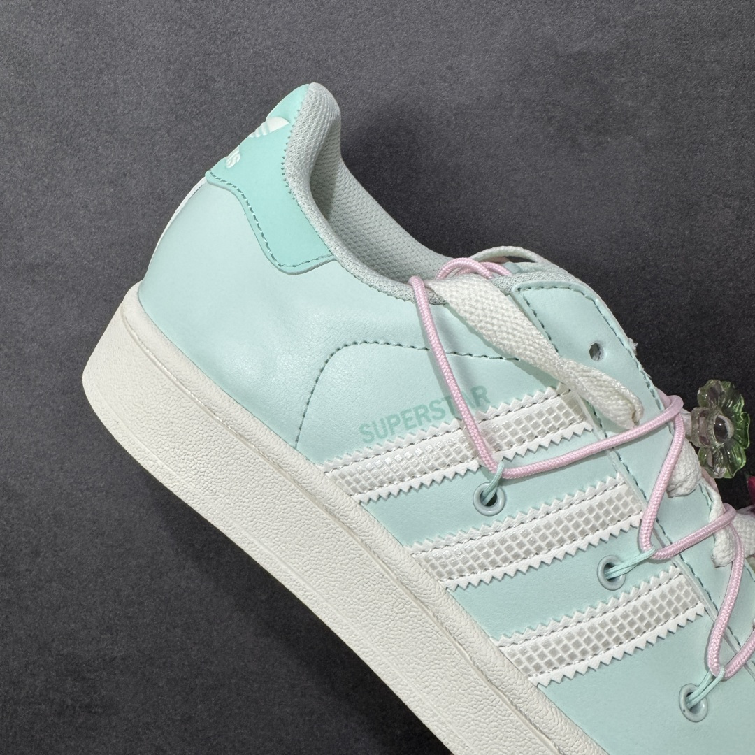 图片[6]-【GX版本】Adidas Originals Superstar II全新配色 贝壳头休闲板鞋 独家控货 平台正单 全鞋百分百原材料 全鞋电脑针车 Logo针车间距针数原版一致 皮料切割冲裁零瑕疵 原鞋一致含胶量大底 原盒中文内外标 大几率过验 不对比市面只对比原鞋 只服务最高端市场 货号：JR1333 尺码：35-40-选品中心