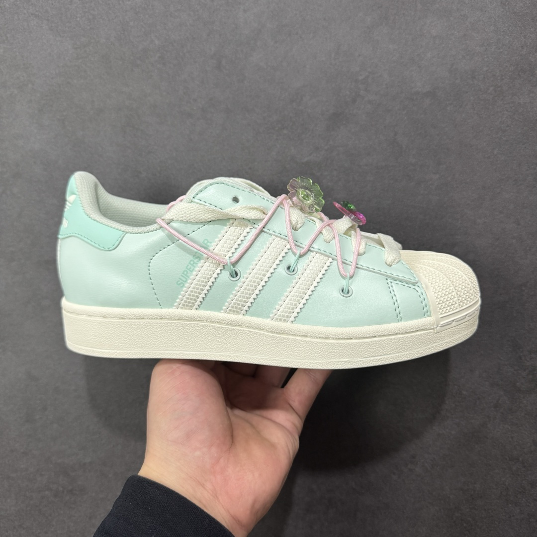 【GX版本】Adidas Originals Superstar II全新配色 贝壳头休闲板鞋 独家控货 平台正单 全鞋百分百原材料 全鞋电脑针车 Logo针车间距针数原版一致 皮料切割冲裁零瑕疵 原鞋一致含胶量大底 原盒中文内外标 大几率过验 不对比市面只对比原鞋 只服务最高端市场 货号:JR1333 尺码:35-40-选品中心
