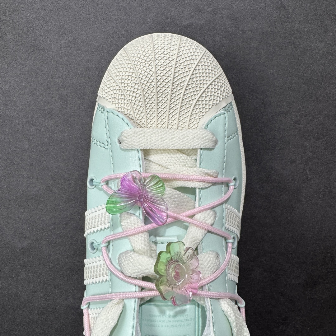 图片[8]-【GX版本】Adidas Originals Superstar II全新配色 贝壳头休闲板鞋 独家控货 平台正单 全鞋百分百原材料 全鞋电脑针车 Logo针车间距针数原版一致 皮料切割冲裁零瑕疵 原鞋一致含胶量大底 原盒中文内外标 大几率过验 不对比市面只对比原鞋 只服务最高端市场 货号：JR1333 尺码：35-40-选品中心