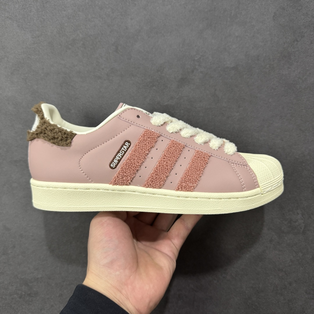 【正确版】Adidas Originals Superstar 2025全新版本 贝壳头官方同步 渠道正品订单 诠释市场最高工艺水平 贝壳头经典小白板鞋 专柜上架同步配色 全鞋进口头层皮料打造。区别市面普通真标版本,进出专柜无压力 货号:JR6986 尺码:35-44带半码-选品中心