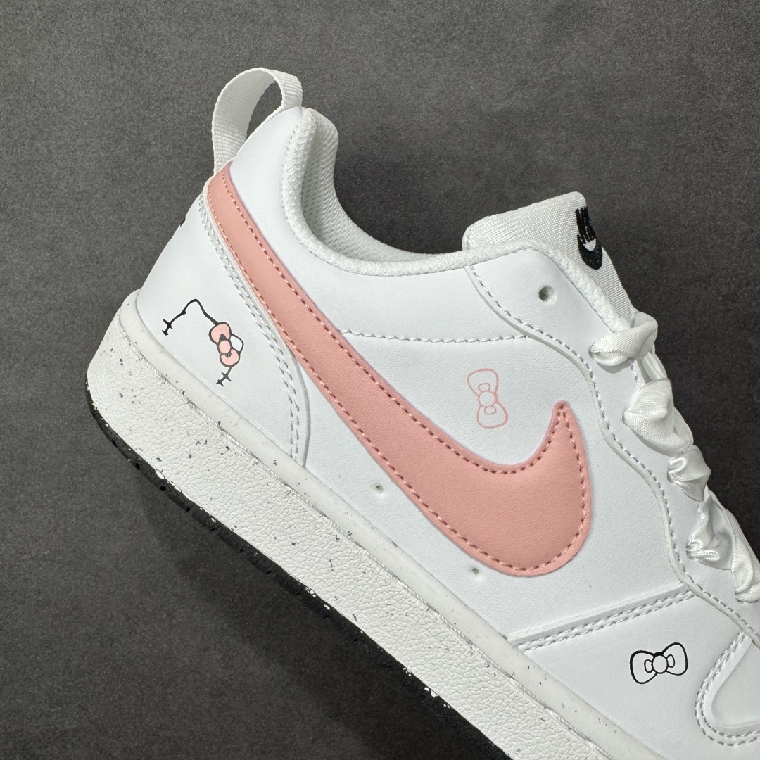 图片[6]-【公司级】Nike/耐克COURT BOROUGH V 男女地步运动休闲板鞋 经典耐用的设计，兼顾舒适脚感和出众风范，演绎匠心之作。结构性的支撑贴合感结合复古篮球设计，塑就场外全明星风范。 货号：DV5654-104 尺码：35-40带半码 编码：AYB180190-选品中心