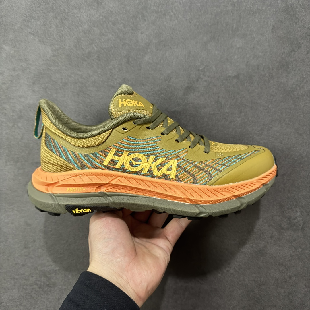 【纯原】HOKA ONE ONE Mafate Speed 4 飞速玛法特4代系列低帮轻量户外越野休闲运