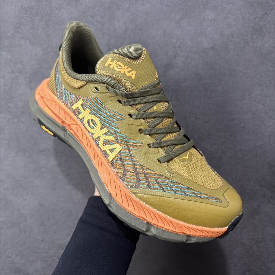 【纯原】HOKA ONE ONE Mafate Speed 4 飞速玛法特4代系列低帮轻量户外越野休闲运