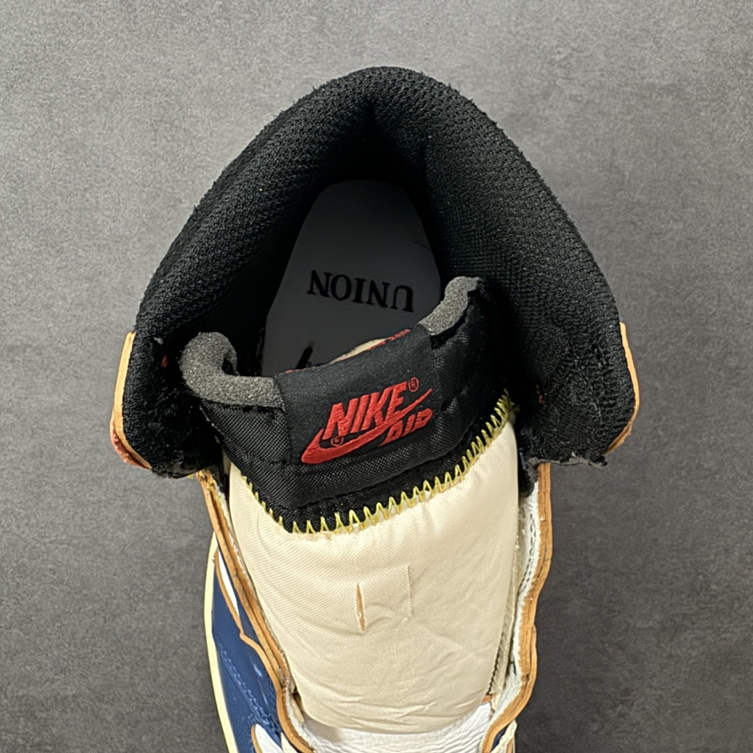 图片[7]-【公司级头层版】Air Jordan 1 High OG 高帮 AJ1 乔丹1代 aj1 乔1 高邦 金人吊牌 乔丹篮球鞋系列BV1300-146 采用正确头层皮组合荔枝纹头层皮革鞋面材质 中底注胶孔及缜密中底拉帮工艺 内置气垫及耐磨橡胶大底 尺码：36-47带半码-选品中心