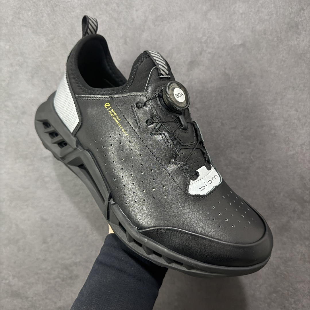 图片[3]-【公司级】ECCO爱步纽扣新款运动鞋男2025年新款低帮小白鞋 高尔夫健步C4 130494 面料臻选小牛皮材质 鞋口袜套做法 包裹性舒适性特别好 核心科技大底PU/TPU组合（轻便 Q弹） 减震效果很赞 上脚超级舒服！ 尺码：39-44 编码：XYB350360-选品中心