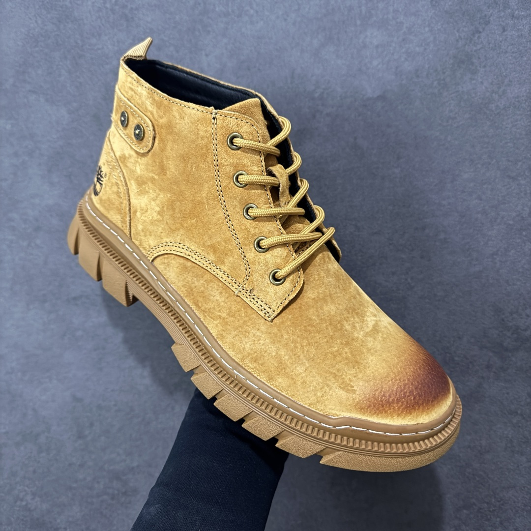 图片[3]-【广东纯原】2025秋冬Timberland 天伯伦/添柏岚经典高帮休闲男鞋 全新升级 广东大厂品质 原盒原包装 面料采用意大利顶级磨砂牛皮 搭配防臭防腐真皮乳胶鞋垫 给您完美的穿着体验 质量考究耐穿型男必备 专治不帅 高品质脚感一流 独家供应 码数39 40 41 42 43 44 (皮鞋码) 编码：TLB260270-选品中心