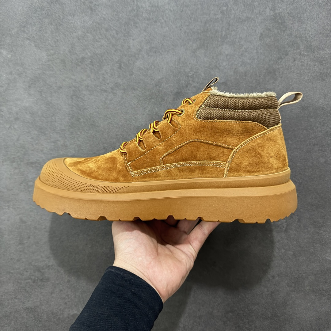 图片[2]-【广东纯原】UGG秋冬新品Tasman Weather Hybrid 塔斯曼混合系列轻量休闲鞋（毛绒一体内里 保暖锁热）秋冬必备 户外中帮男士休闲鞋雪地靴马丁靴系列 广东大厂品质 秋冬新款 时尚潮流搭配 面料釆用意大利进口磨砂牛皮 全鞋真牛皮材料 大底到五金都是代工厂原材料制作 好货不杀猪 首单质量严格把控 全套官网统一包装 今年冬季防寒户外专用产品 日常随意搭配 型男必备‼ 货号：U6338M 尺码：39-44-选品中心