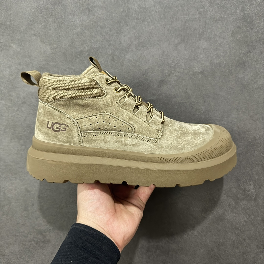 【广东纯原】UGG秋冬新品Tasman Weather Hybrid 塔斯曼混合系列轻量休闲鞋(毛绒一体内里 保暖锁热)秋冬必备 户外中帮男士休闲鞋雪地靴马丁靴系列 广东大厂品质 秋冬新款 时尚潮流搭配 面料釆用意大利进口磨砂牛皮 全鞋真牛皮材料 大底到五金都是代工厂原材料制作 好货不杀猪 首单质量严格把控 全套官网统一包装 今年冬季防寒户外专用产品 日常随意搭配 型男必备‼ 货号:U6338M 尺码:39-44-选品中心