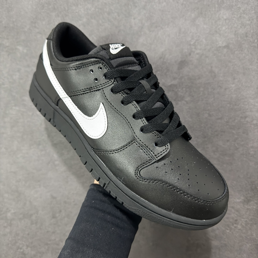 图片[3]-【公司级】Nike SB Dunk Low 黑白低帮休闲板鞋 I07606-010  #超高清洁度 皮料切割干净无任何毛边 细节完美   尺码：40-46 编码：HXSB250260-选品中心