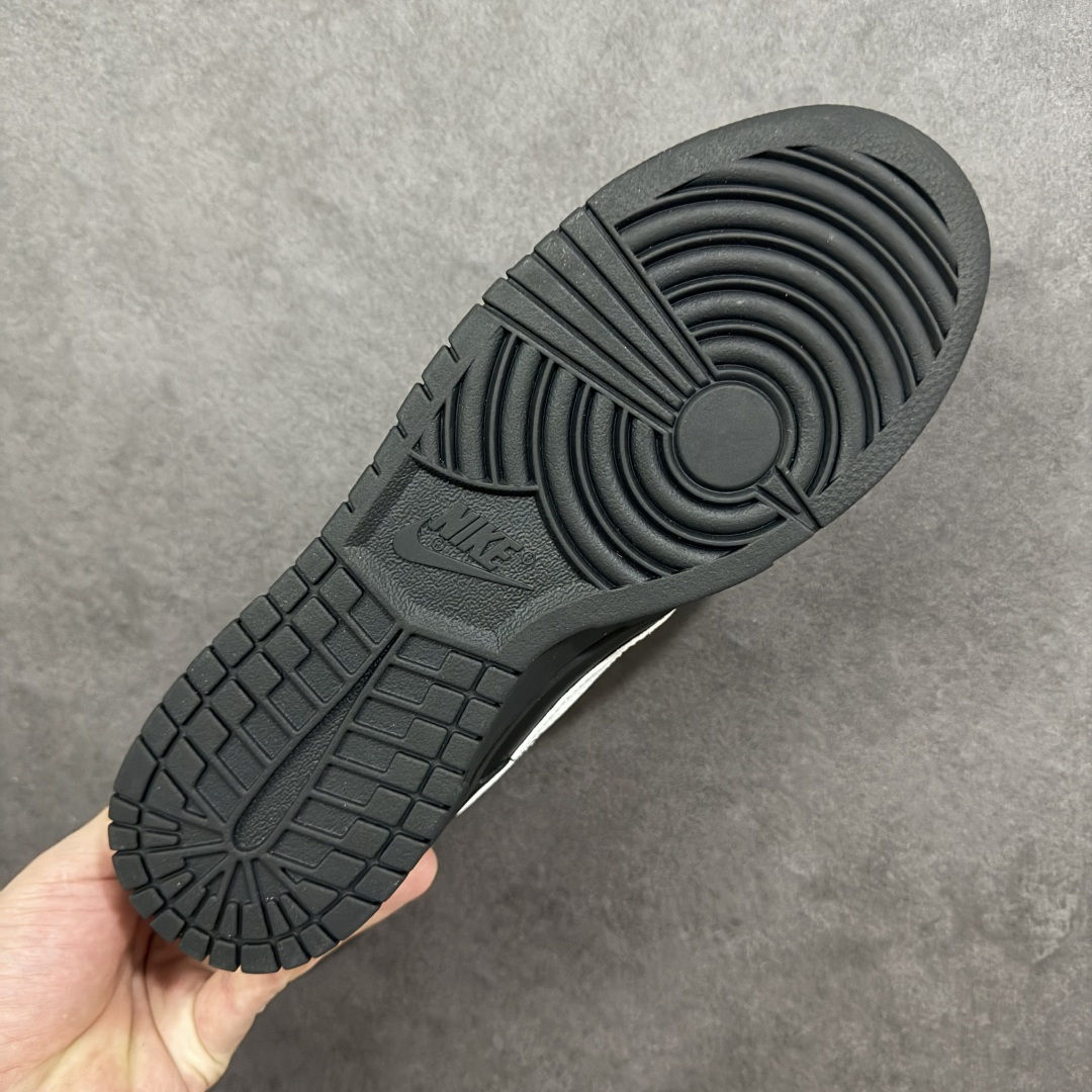 图片[9]-【公司级】Nike SB Dunk Low 黑白低帮休闲板鞋 I07606-010  #超高清洁度 皮料切割干净无任何毛边 细节完美   尺码：40-46 编码：HXSB250260-选品中心