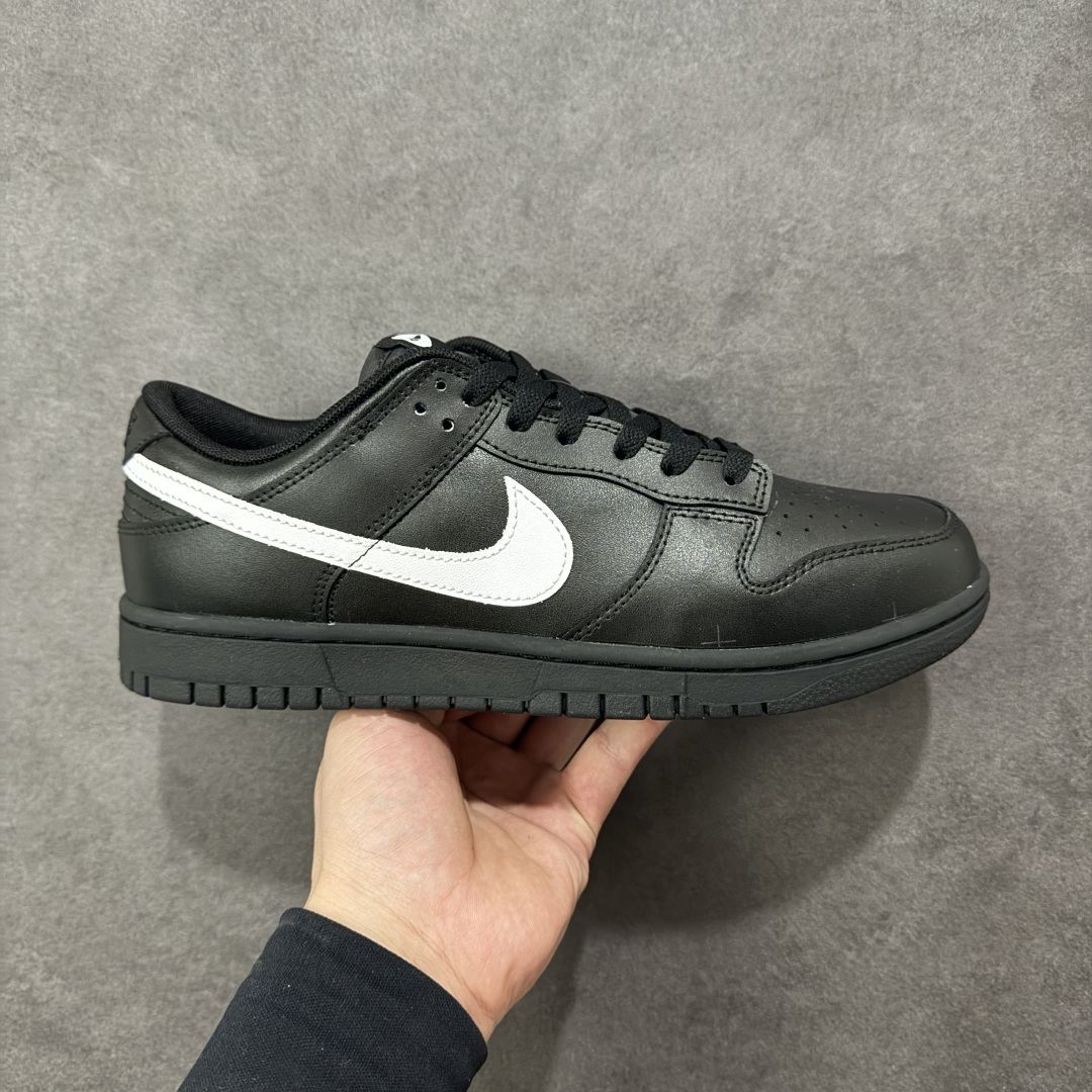 【公司级】Nike SB Dunk Low 黑白低帮休闲板鞋 I07606-010 #超高清洁度 皮料切割干净无任何毛边 细节完美 尺码:40-46 编码:HXSB250260-选品中心