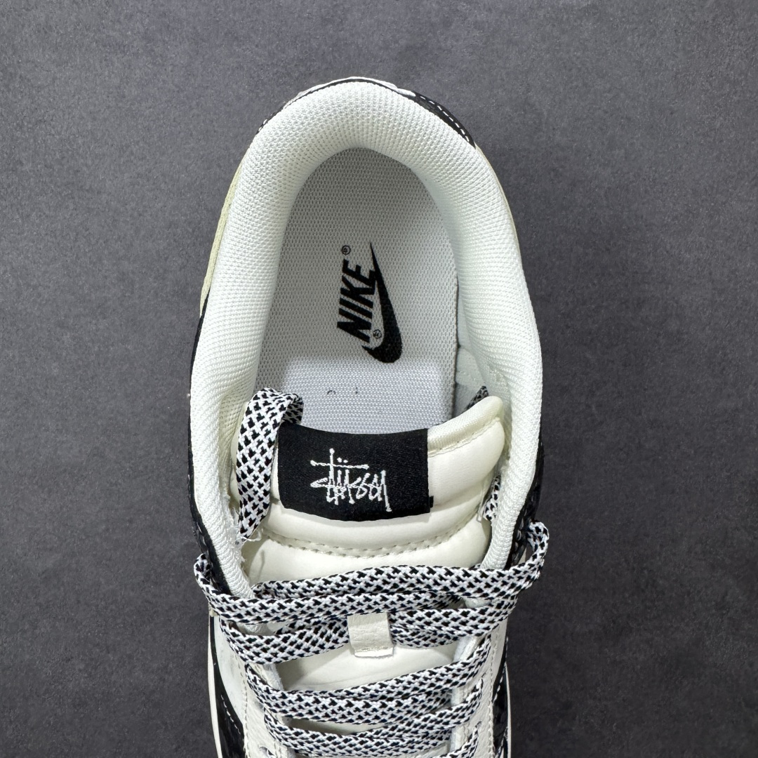 图片[7]-【定制版】Nike SB Dunk Low“斯图西联名——黑鳞” 周年高端定制 低帮休闲板鞋 定制鞋盒 大厂纯原品质出货 超高清洁度 皮料切割干净无任何毛边 细节完美 货号：XS6089-636 尺码：36 36.5 37.5 38 38.5 39 40 40.5 41 42 42.5 43 44 44.5 45 编码：HXSB330340-选品中心