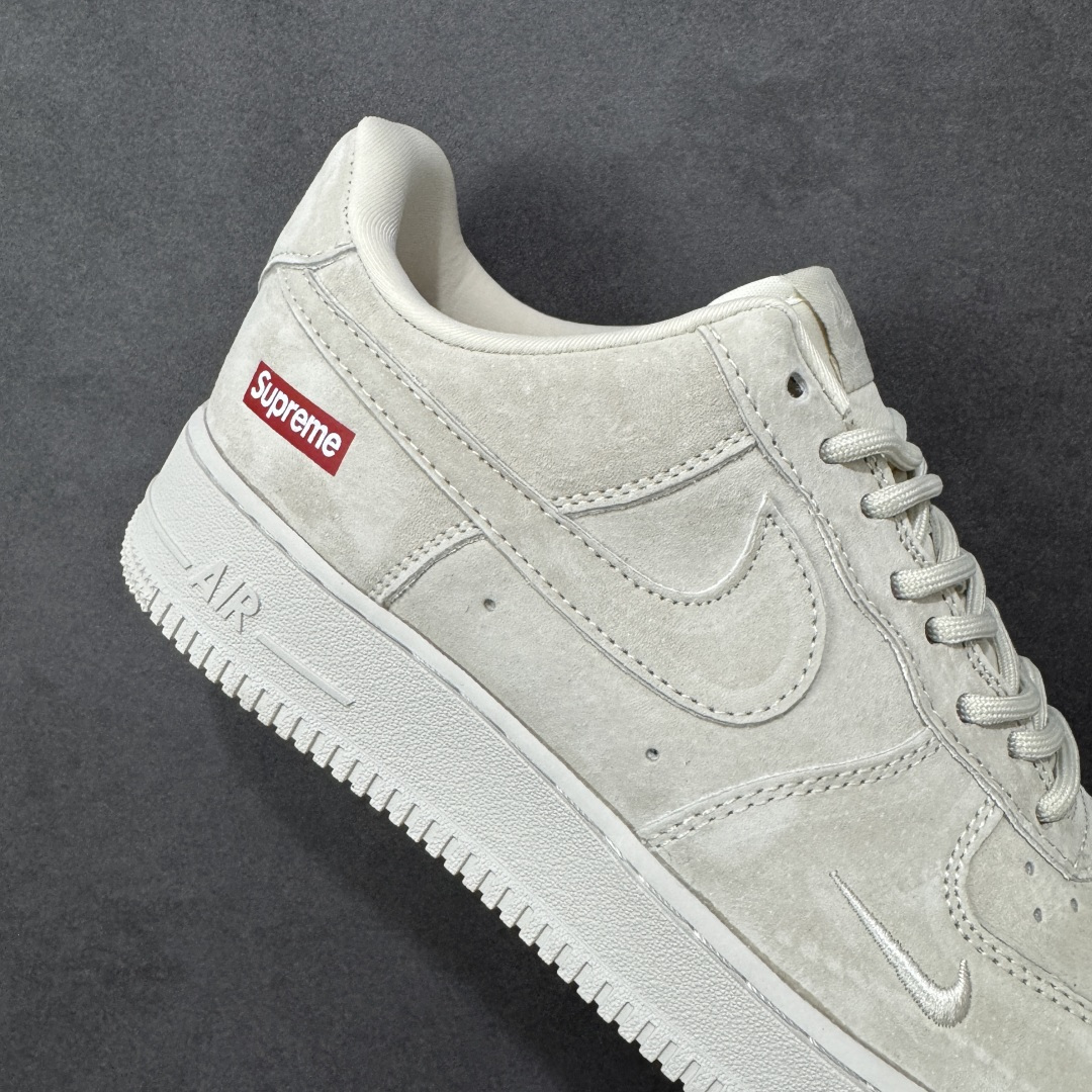图片[6]-【定制版】Nike Air Force 1\’07 Low Supreme联名 全猪八 空军一号低帮休闲板鞋  #原楦头原纸板 原装鞋盒 定制五金配件 内置全掌气垫 原厂鞋底 货号：DF0188-116  尺码：36 36.5 37.5 38 38.5 39 40 40.5 41 42 42.5 43 44 44.5 45-选品中心