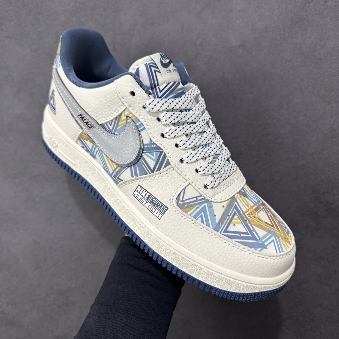 图片[3]-【定制版】NIke Air Force 1 \’07 Low “PALACE联名——米白积木”空军一号 低帮 运动鞋 休闲鞋 折边针车 工艺难度大 原楦头原纸板 原装鞋盒 定制五金配件 内置全掌气垫 原厂鞋底 货号：XL1979-122 尺码：36 36.5 37.5 38 38.5 39 40 40.5 41 42 42.5 43 44 44.5 45 编码：HXSA310320-选品中心