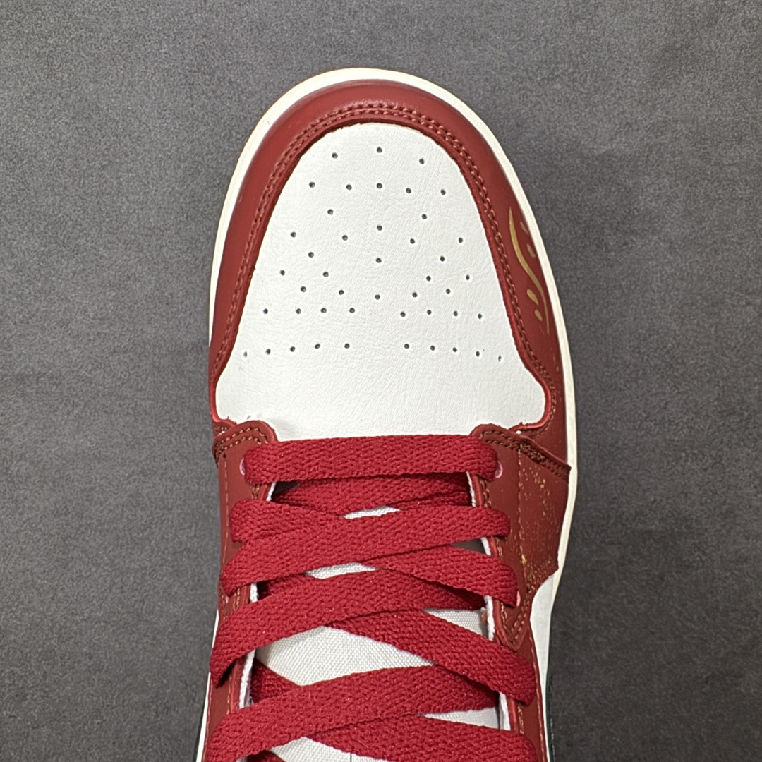 【纯原】Air Jordan 1 Mid AJ1 乔1马年限定 中邦文化休闲板鞋 DQ8426-105原