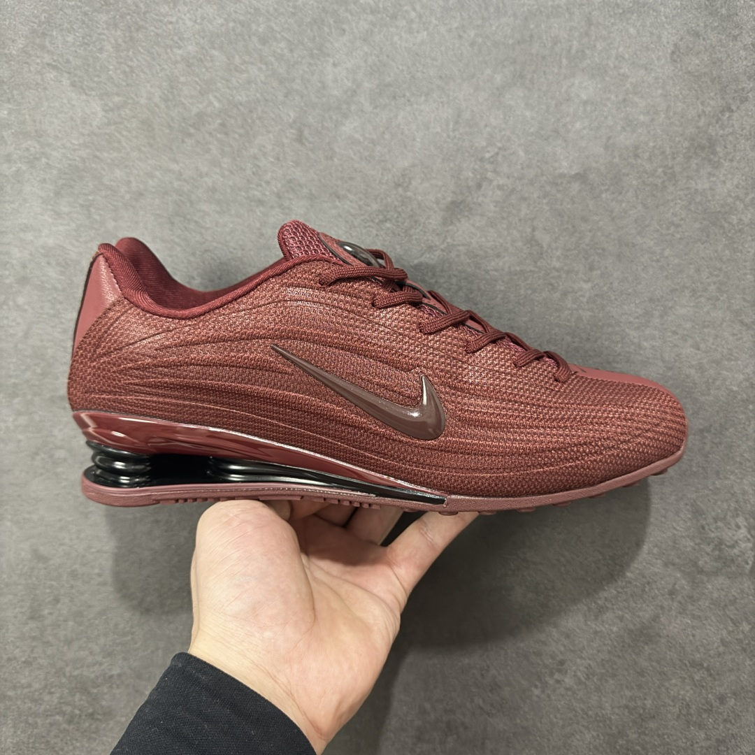 【纯原】Nike SHOX Z 后掌气柱先锋机能风跑鞋 HQ7540-600Nike Shox Z搭载了