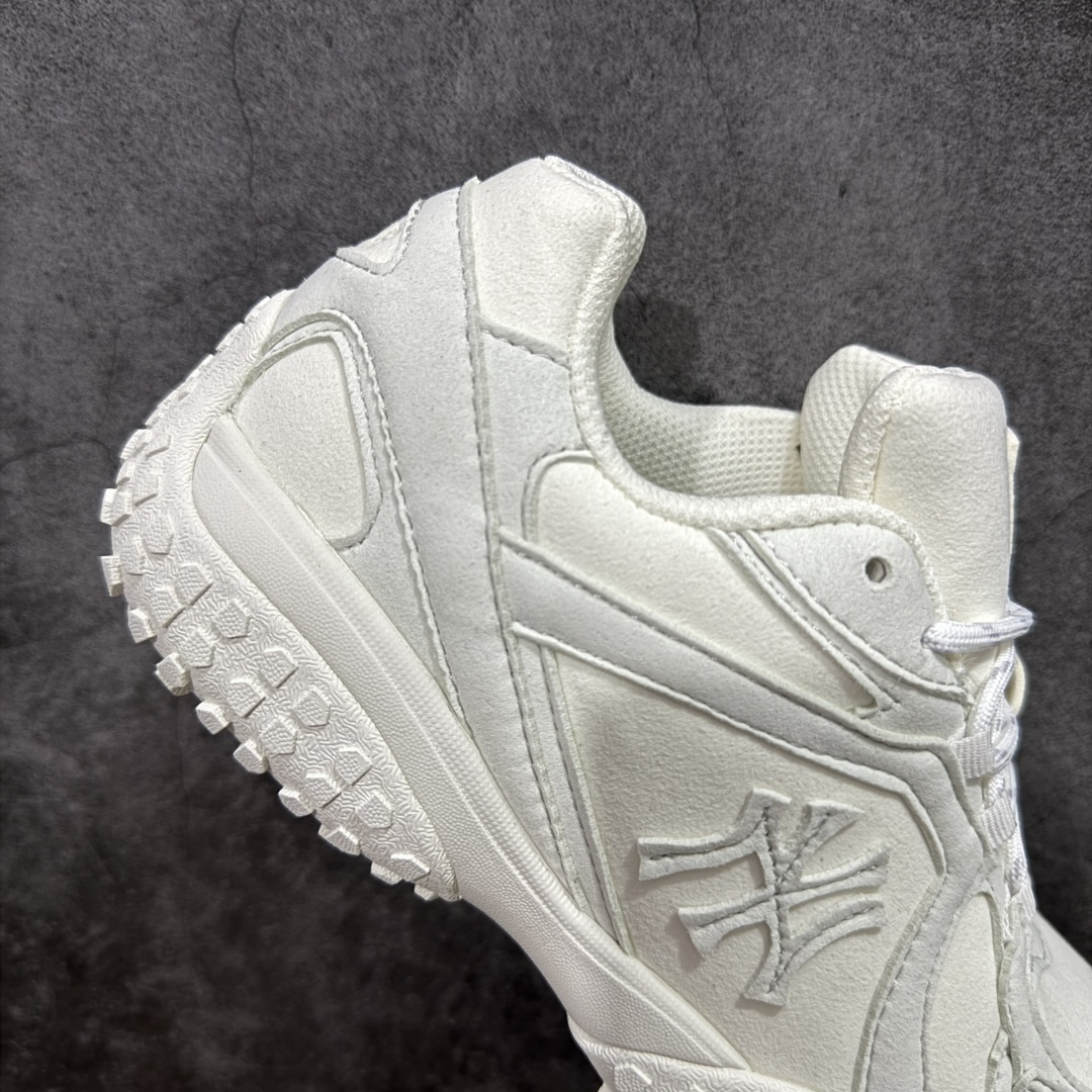 【纯原】MLB 纽约洋基队 双鞋带 轻量运动百搭 豆豆薄底鞋 防滑轻便 低帮 板鞋 男女同款 MLB官方