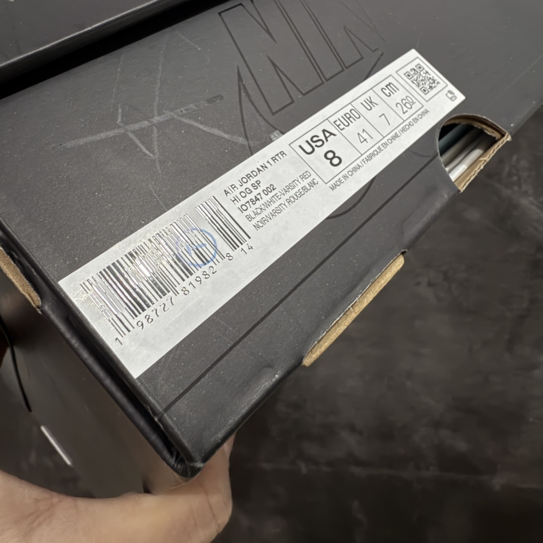 【纯原】Union LA x Fragment Design x Air Jordan AJ1 Retr