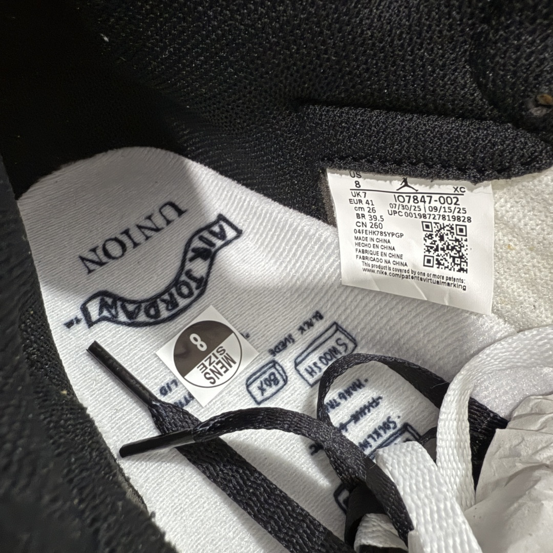 【纯原】Union LA x Fragment Design x Air Jordan AJ1 Retr