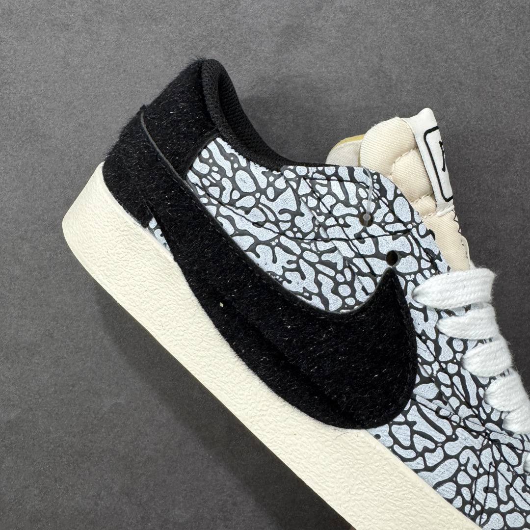 【纯原】Nike Blazer ‘77 Jumbo Low 耐克 马年限定 低帮 黑色大钩 舒适百搭防滑