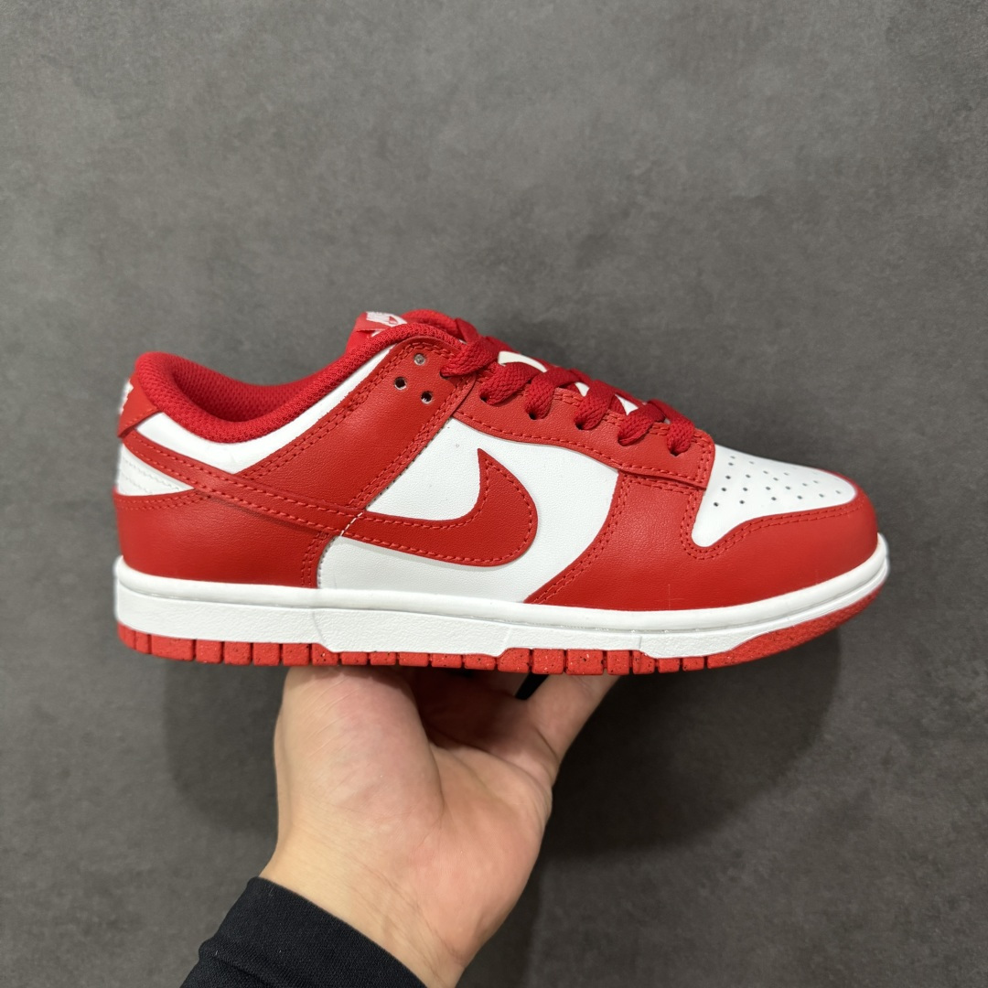 【YC版本】Nike Dunk SB 白红 可回收货号：DD1873-116尺码：36 36.5 37.