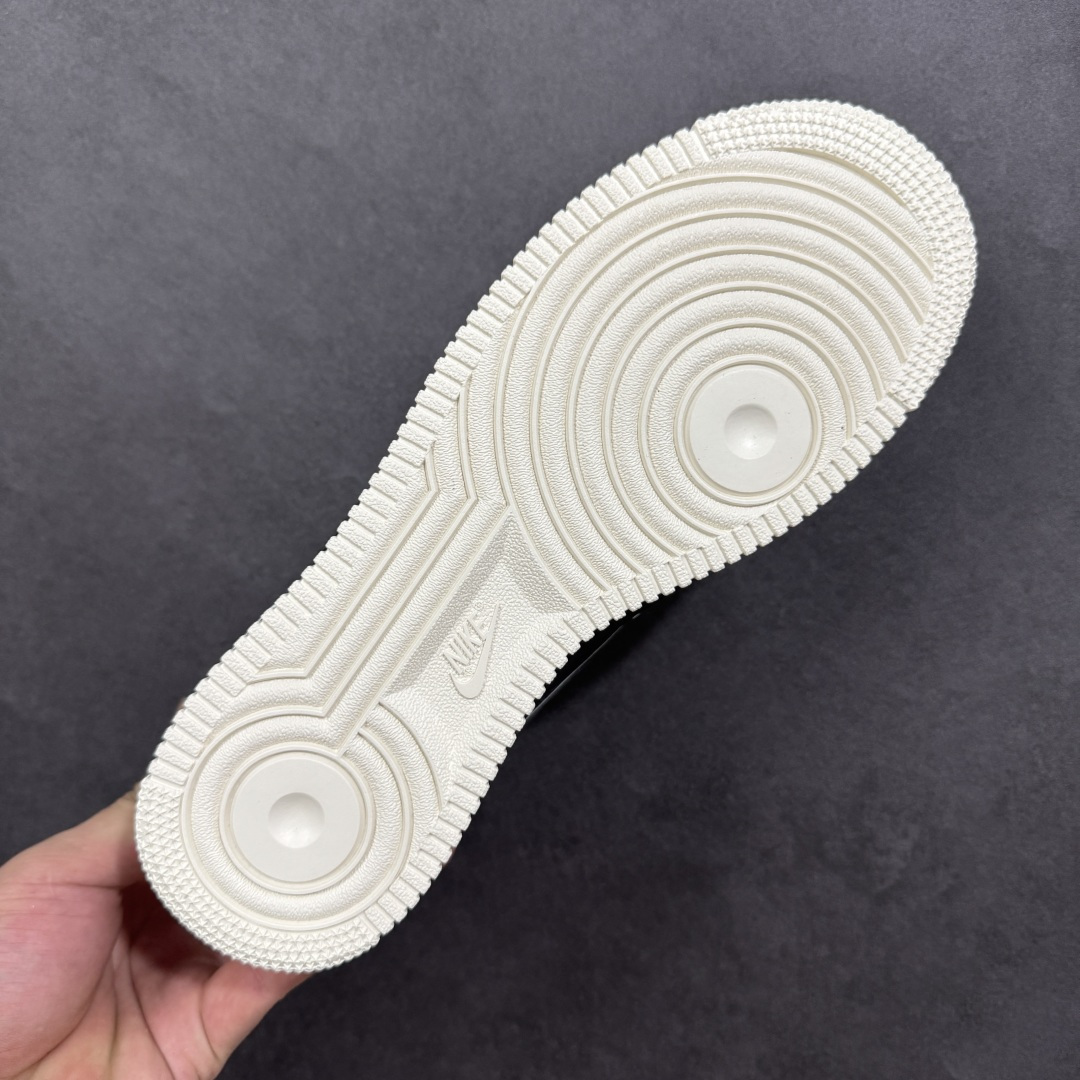 【纯原】Nike Air Force 1 '07 Low “雾灰拼黑”空军一号 高端定制 低帮 运动鞋做