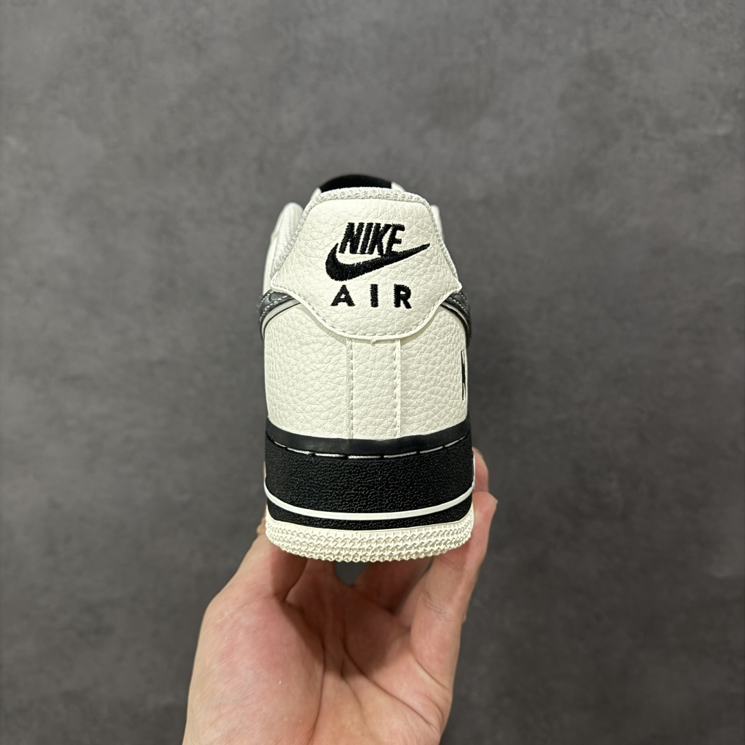【纯原】Nike Air Force 1 '07 Low “雾灰拼黑”空军一号 高端定制 低帮 运动鞋做