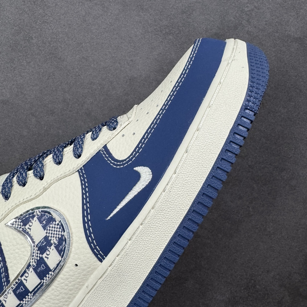 【纯原】Nike Air Force 1'07 Low 迪奥联名 米蓝九宫格 空军一号低帮休闲板鞋#原楦