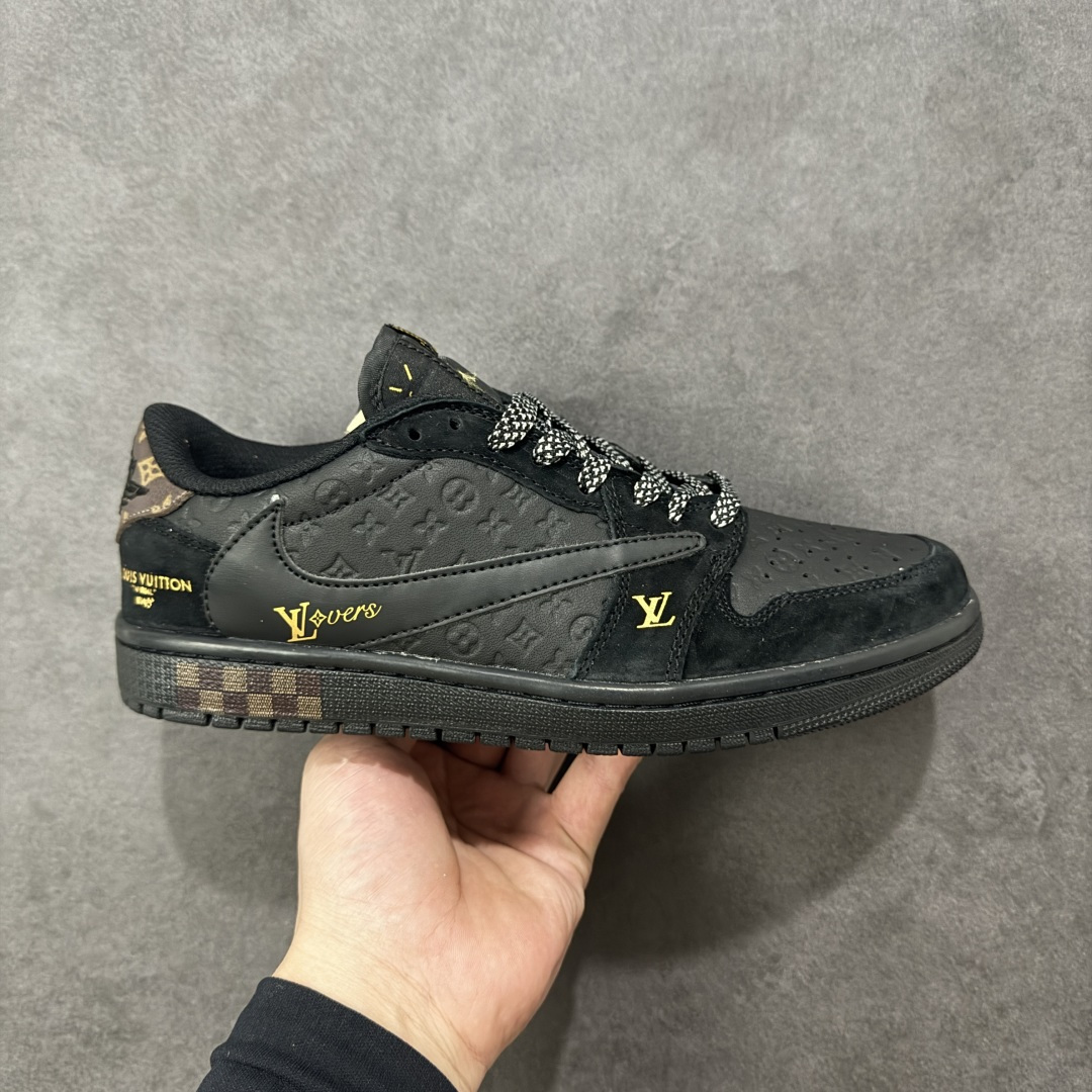 【纯原】Louis Vuitton x Travis Scott x Air Jordan 1 Low 