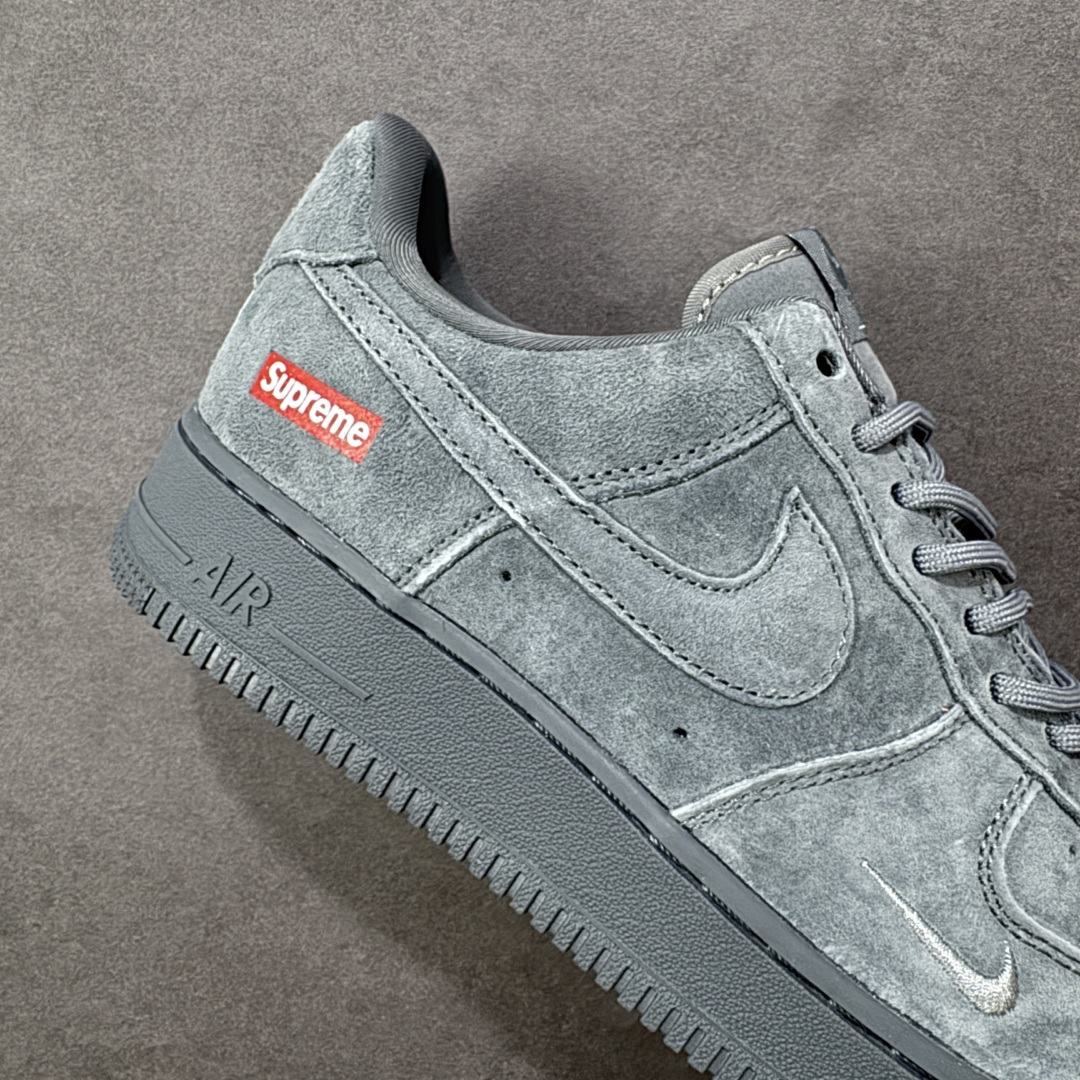 【纯原】Nike Air Force 1'07 Low Supreme联名 全猪八 空军一号低帮休闲板鞋