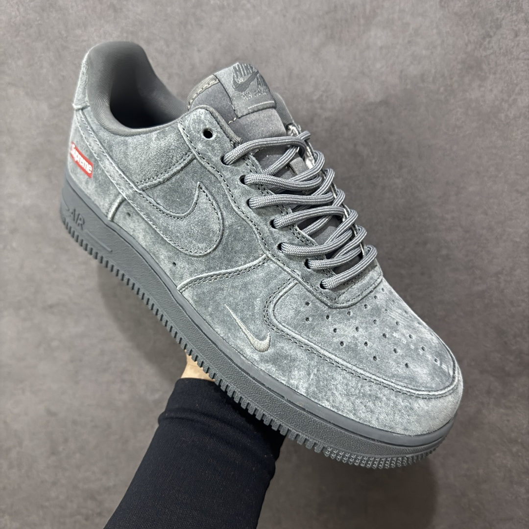 【纯原】Nike Air Force 1'07 Low Supreme联名 全猪八 空军一号低帮休闲板鞋