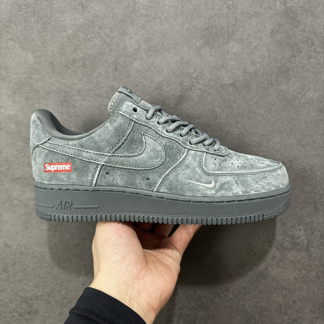 【纯原】Nike Air Force 1'07 Low Supreme联名 全猪八 空军一号低帮休闲板鞋