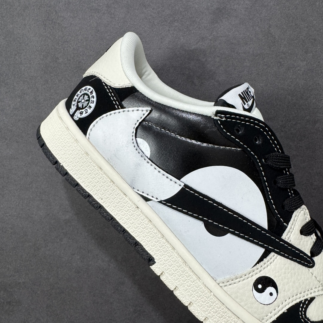【纯原】Chrome Hearts x Travis Scott x Air Jordan 1 Low 