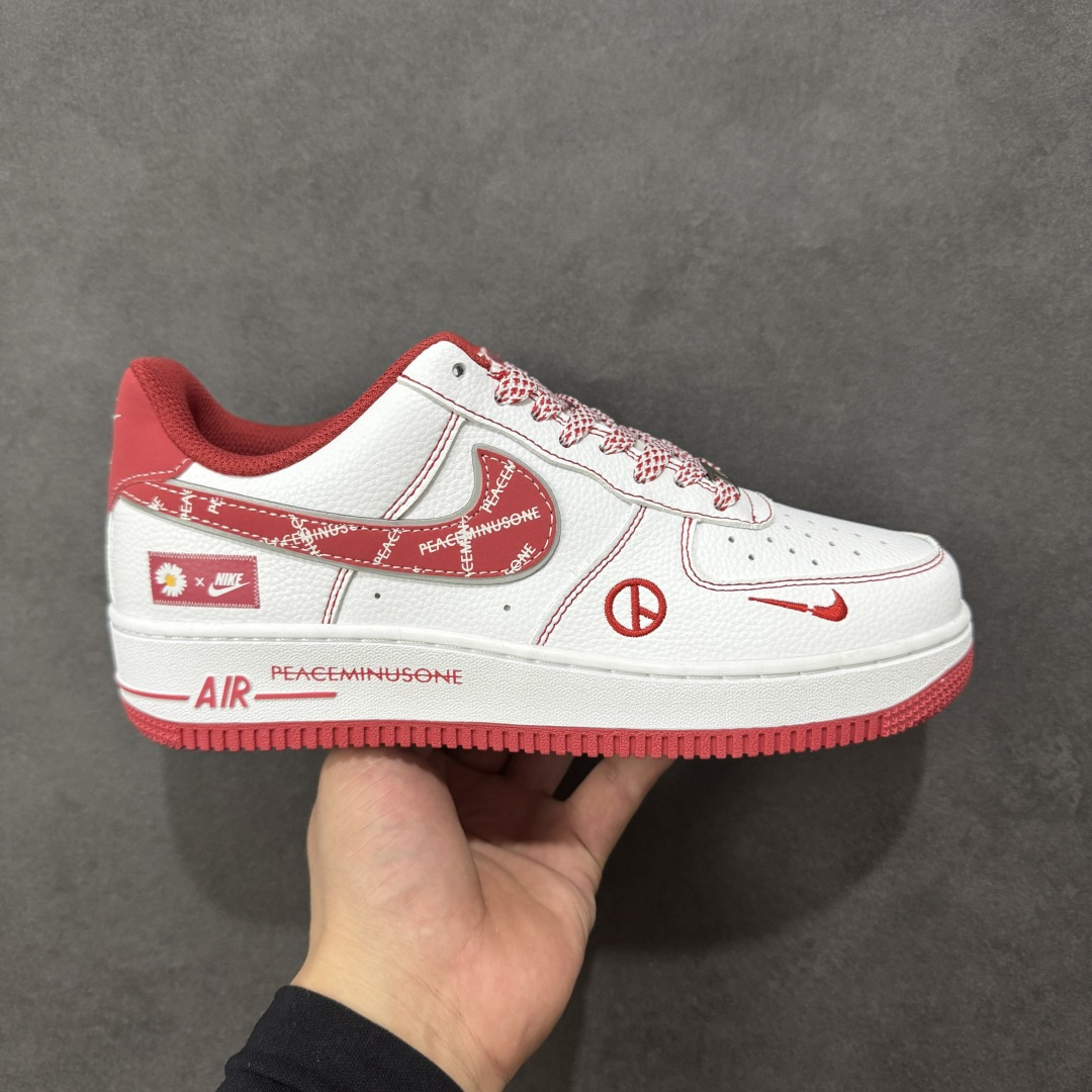 【纯原】NIke Air Force 1 '07 Low “权志龙联名——白玫红”空军一号 低帮 运动鞋