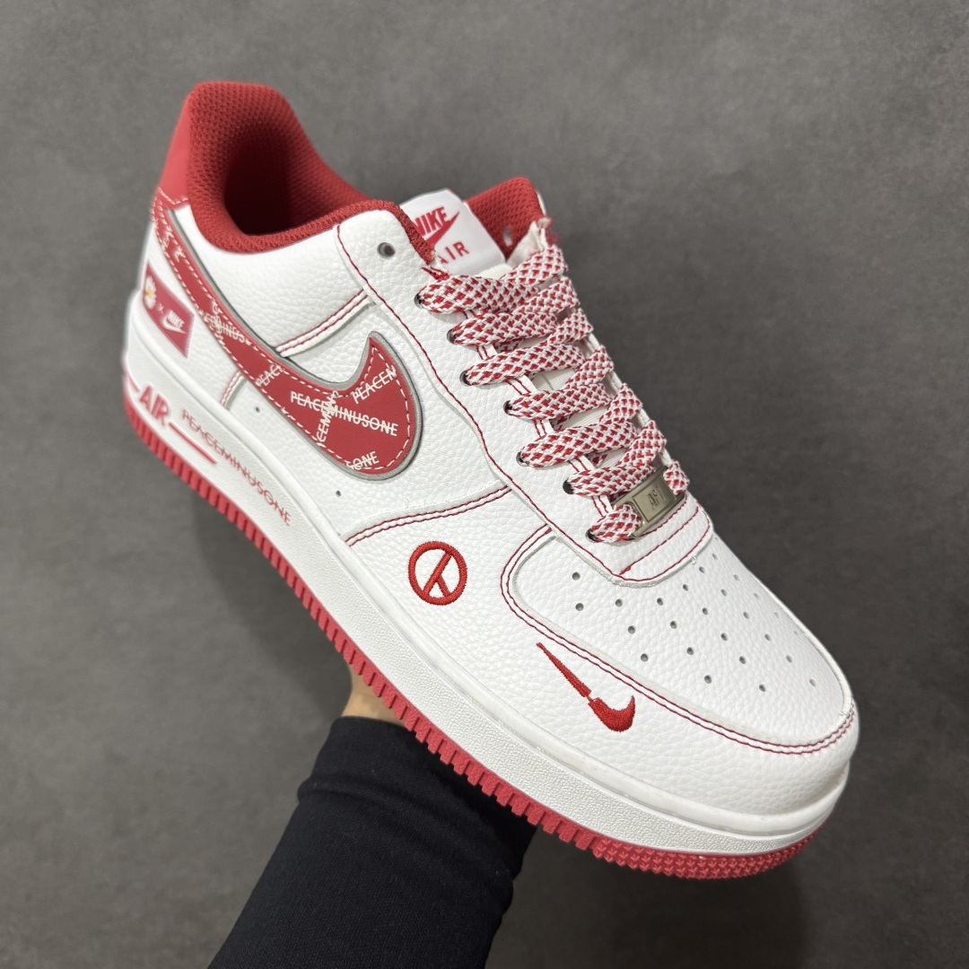 【纯原】NIke Air Force 1 '07 Low “权志龙联名——白玫红”空军一号 低帮 运动鞋
