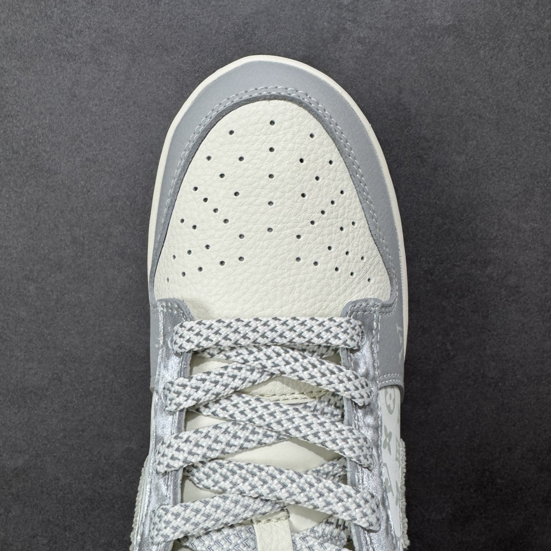 【纯原】Nike SB Dunk Low“LV联名——牛仔百搭灰” 周年高端定制 低帮休闲板鞋 定制鞋盒